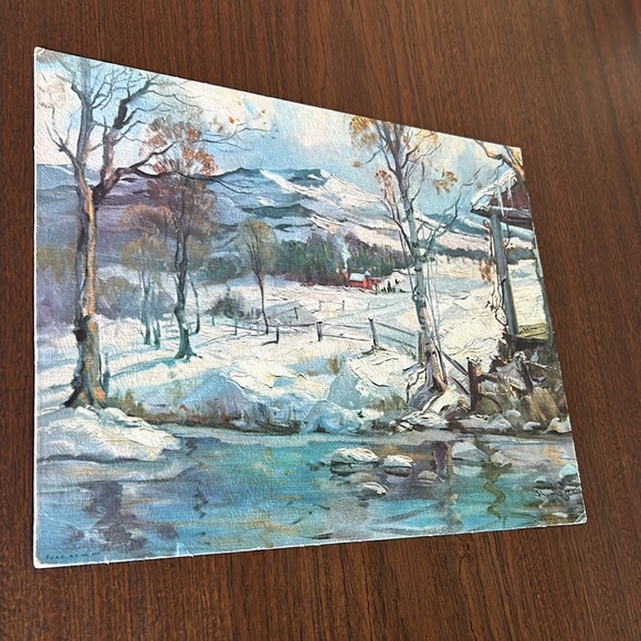 Fine Art Print Mountain Retreat by Shumaker # 407 11”x14” - Picture 2 of 8